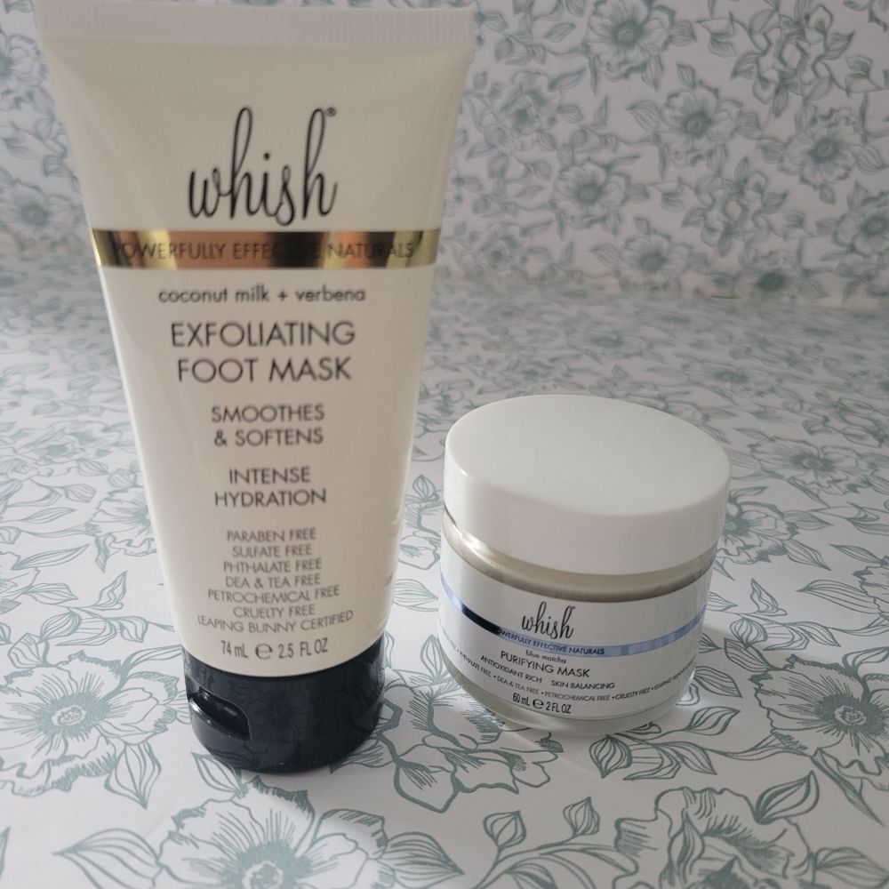 NEW Whish Face Mask & Foot Mask Bundle